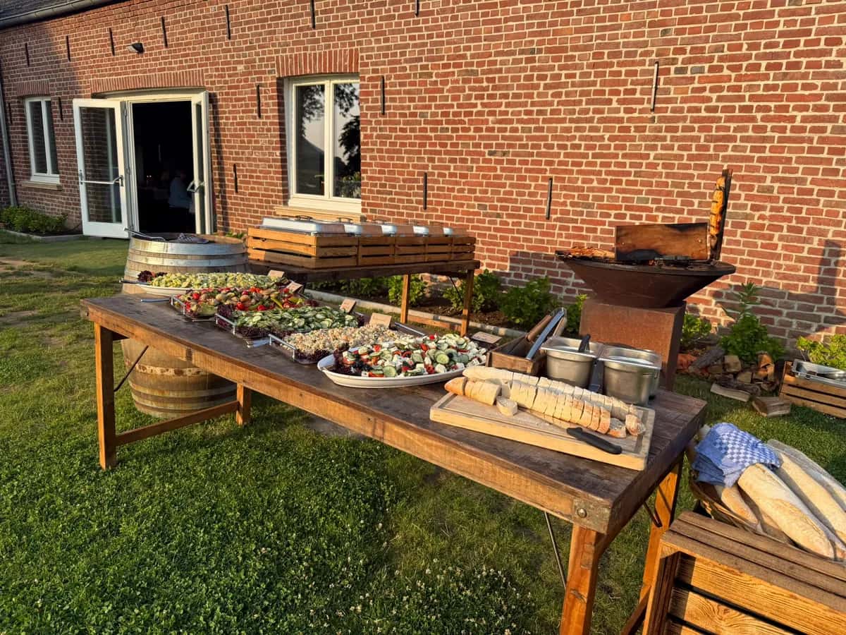 Festliches Weihnachtsbuffet für eine Veranstaltung in NRW