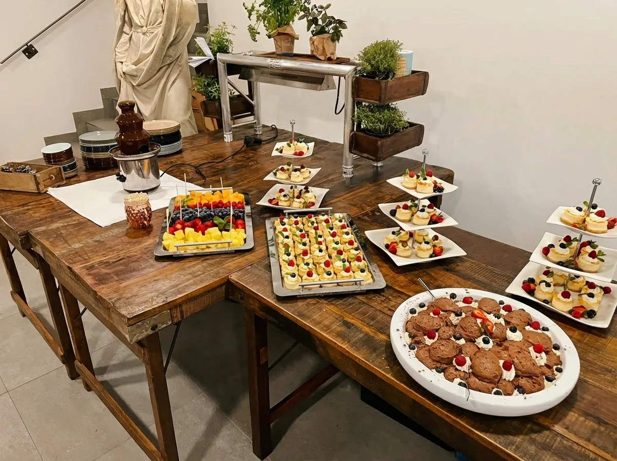 Catering in Düsseldorf: vielfältiges Buffet für Firmen & Events