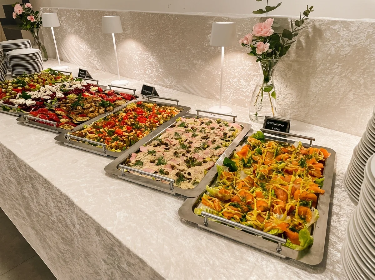 Catering in Sonsbeck: modernes Event-Buffet – professionell serviert