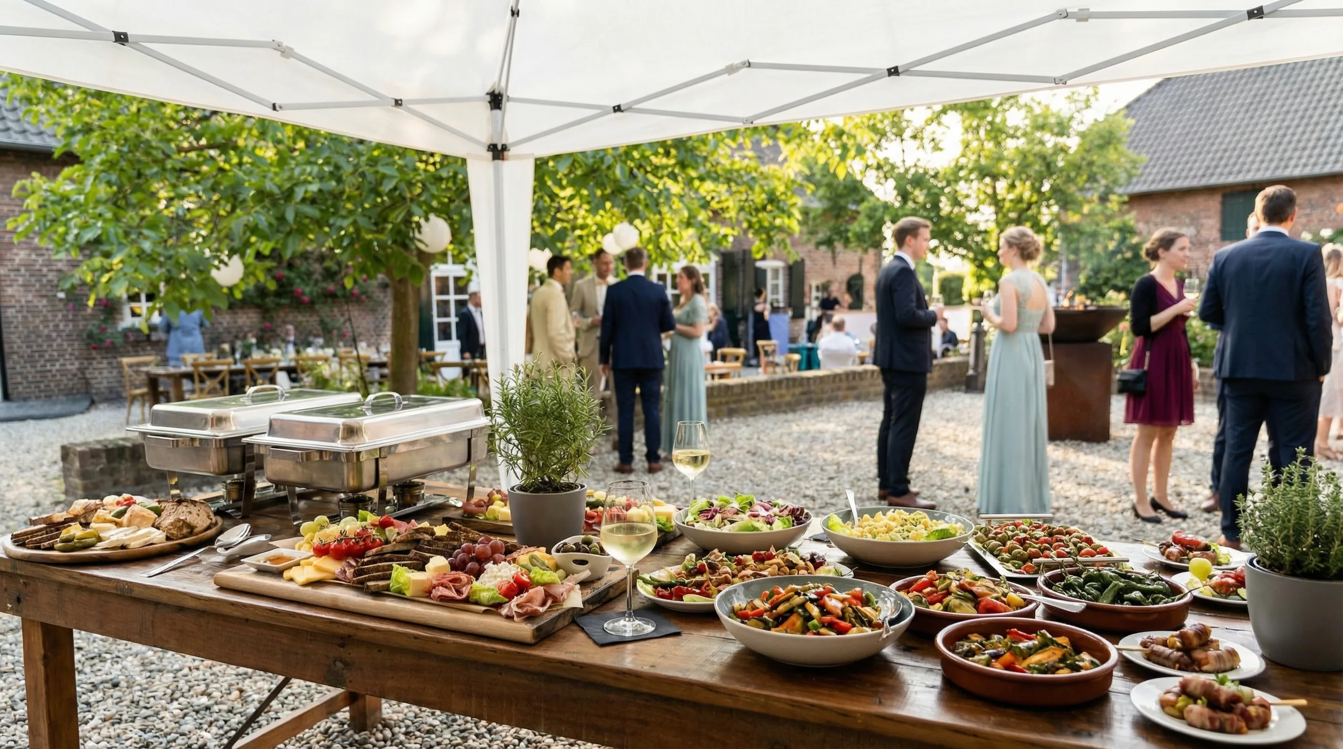 Hochzeitscatering Essen mit Hochzeitsbuffet