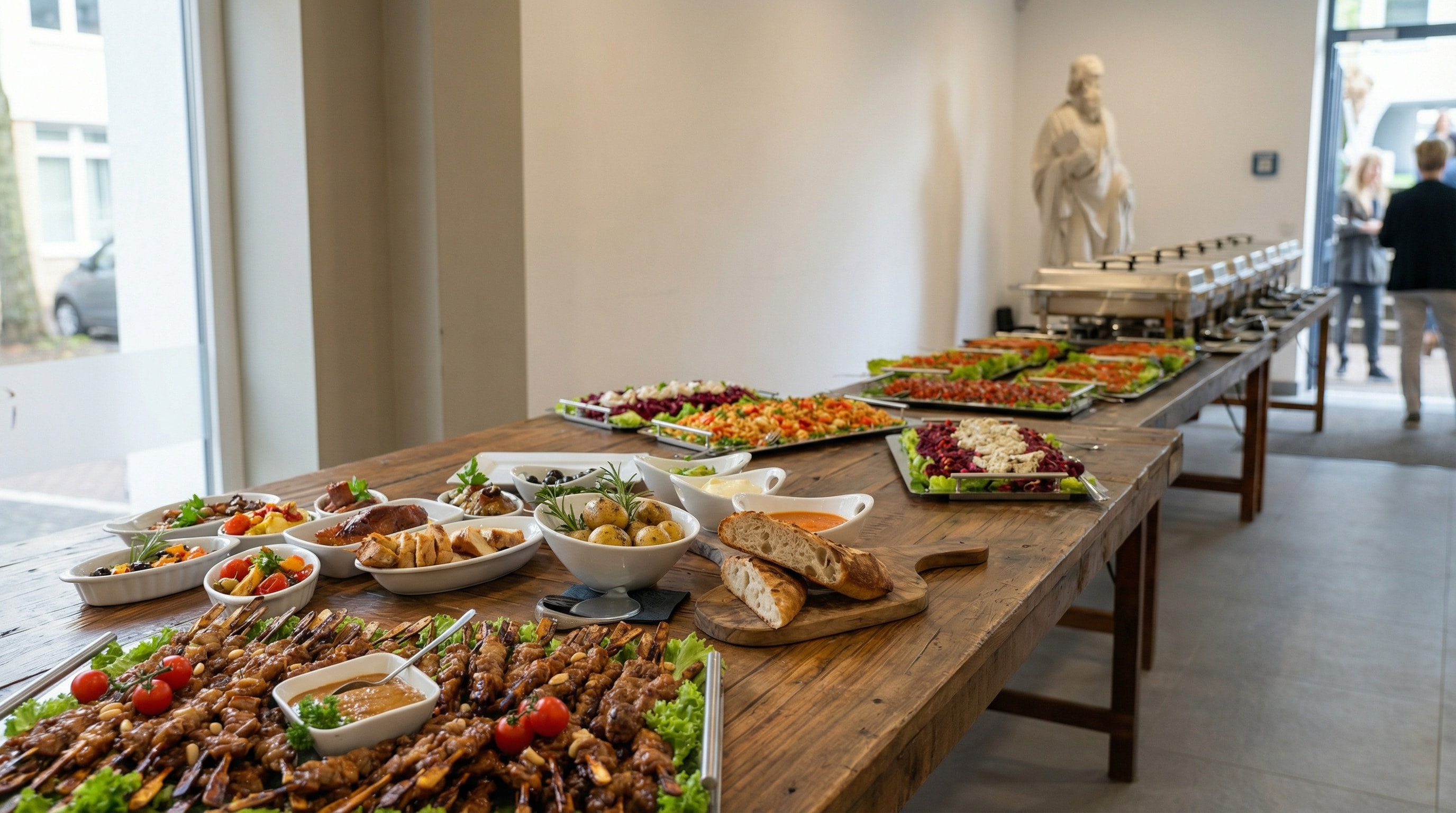 Partyservice NRW: authentische Catering-Fotoaufnahme (1)