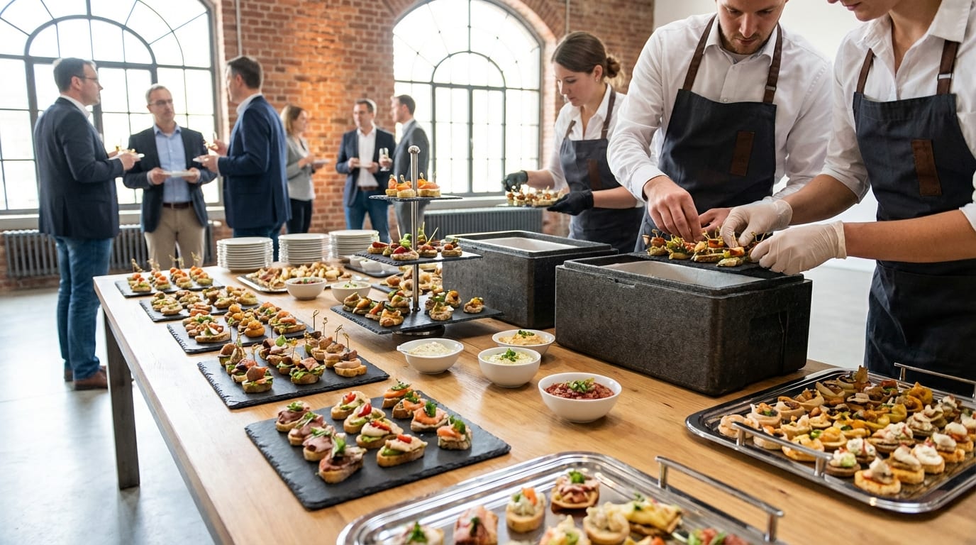 Das gesetzte Menü: Formalität mit hohen Anforderungen – Catering in Köln, NRW