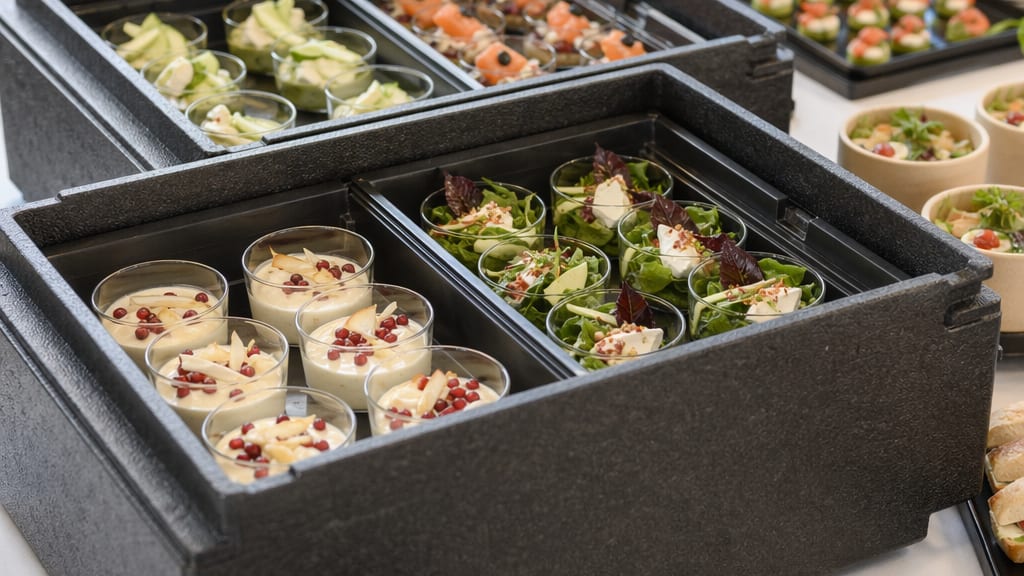 Buffet als sättigende Catering-Form für längere Veranstaltungen