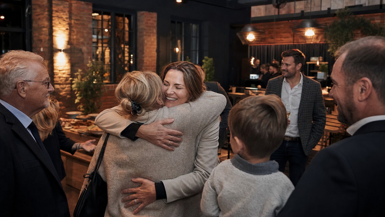 Catering Krefeld – Freunde und Familie bei einer persönlichen Feier mit Catering am Niederrhein