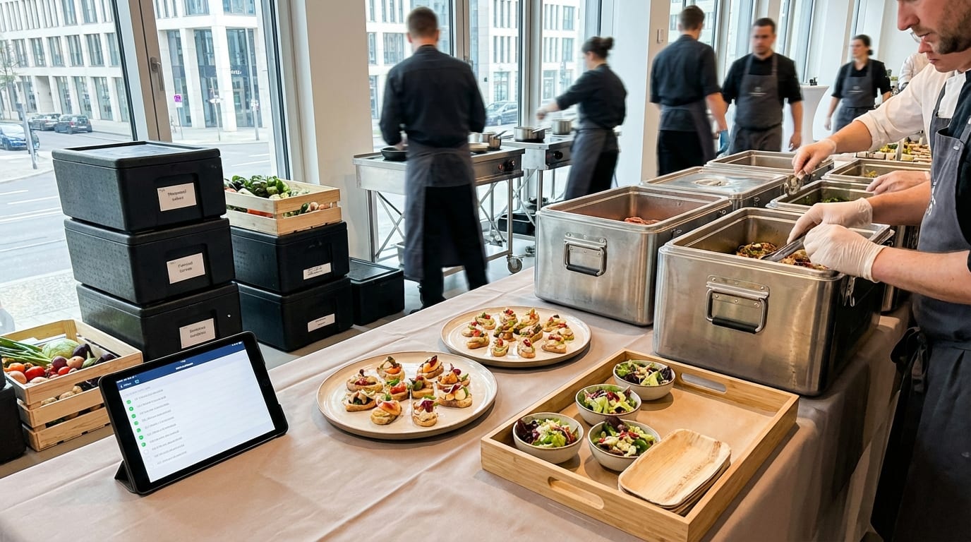 Was deckt der Pro-Kopf-Preis für das Essen ab? – Catering in Düsseldorf, NRW