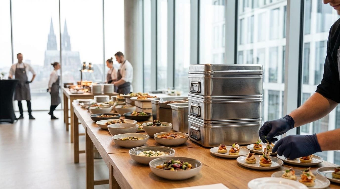 Plötzlich mehr Gäste: Nachbestellung und Machbarkeit – Catering in Köln, NRW