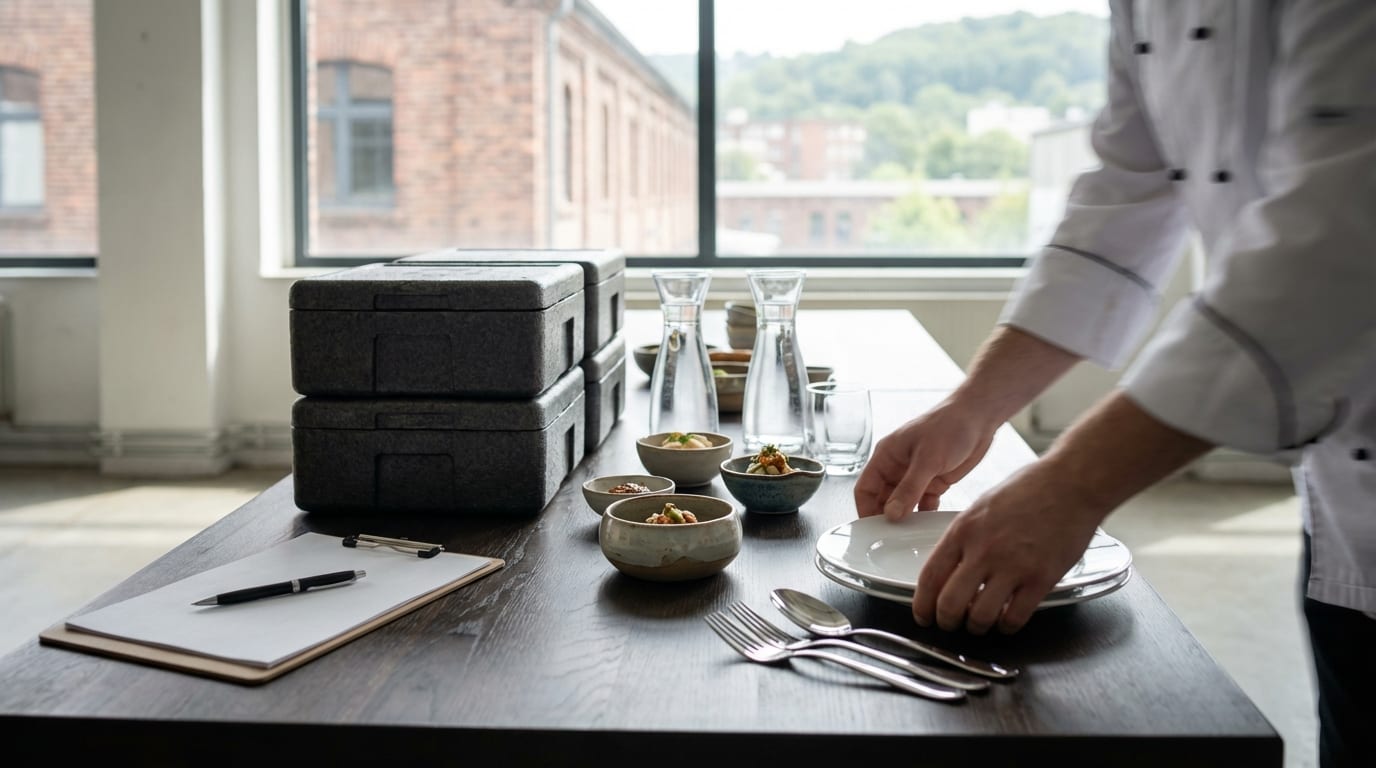 Grundlegende Optionen: Porzellan oder Einweg? – Catering in Wuppertal, NRW