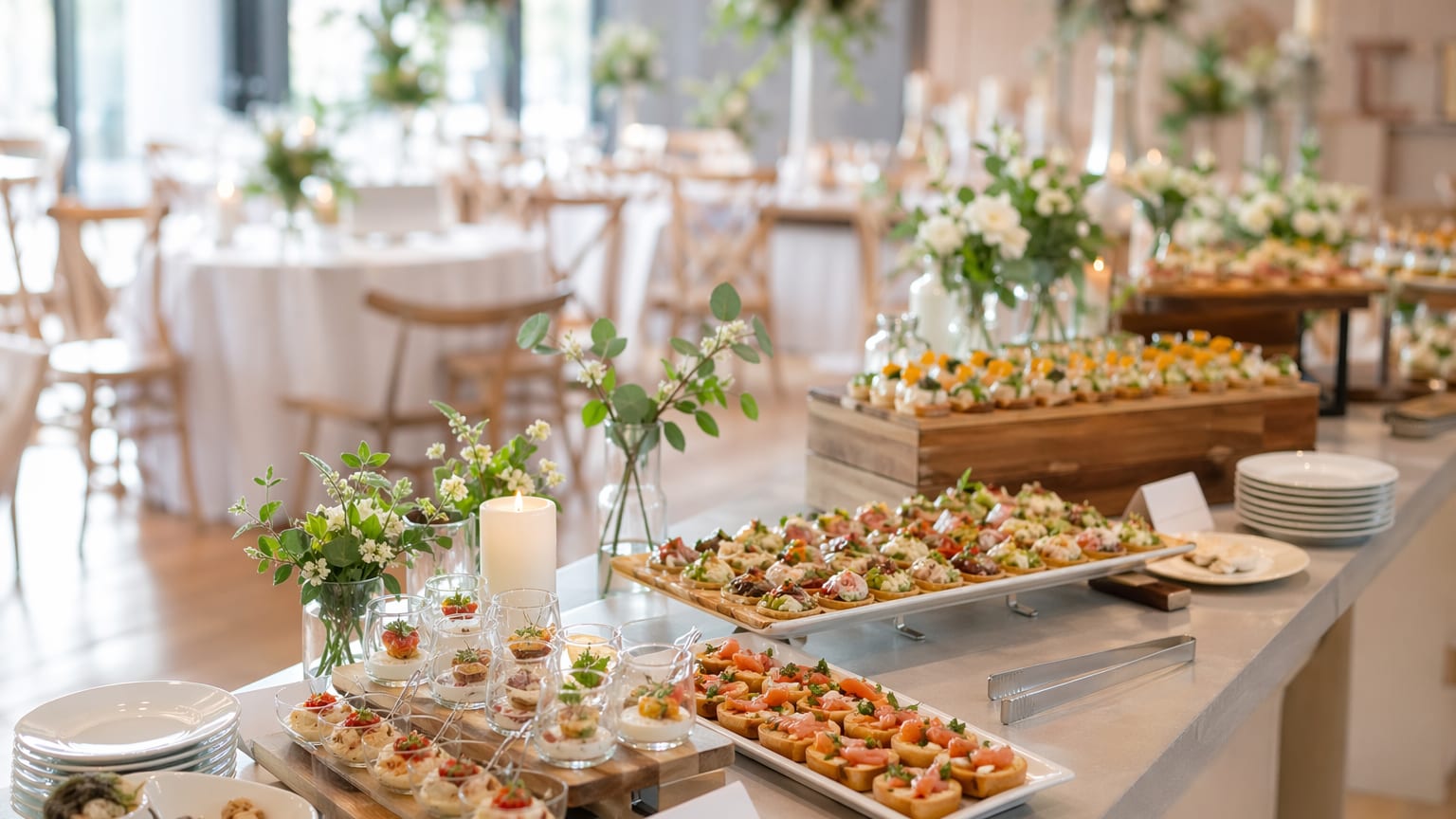 Hochzeitsbuffet planen: Checkliste für Ablauf, Auswahl und Gäste – Catering in Essen, NRW