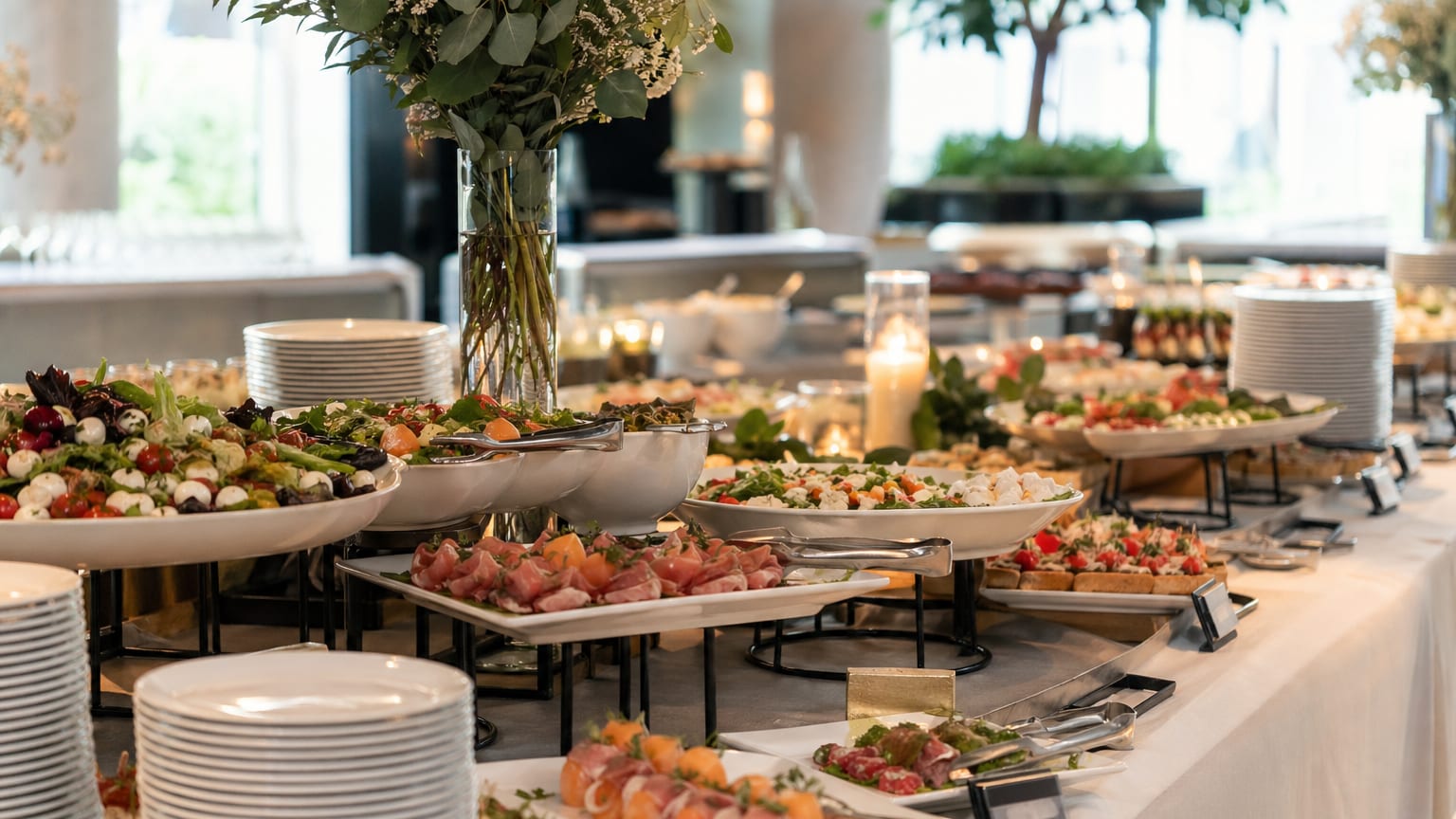 Hochzeitscatering unter 50 € pro Person: So gelingt ein starkes Buffet-Menü – Catering in Düsseldorf, NRW