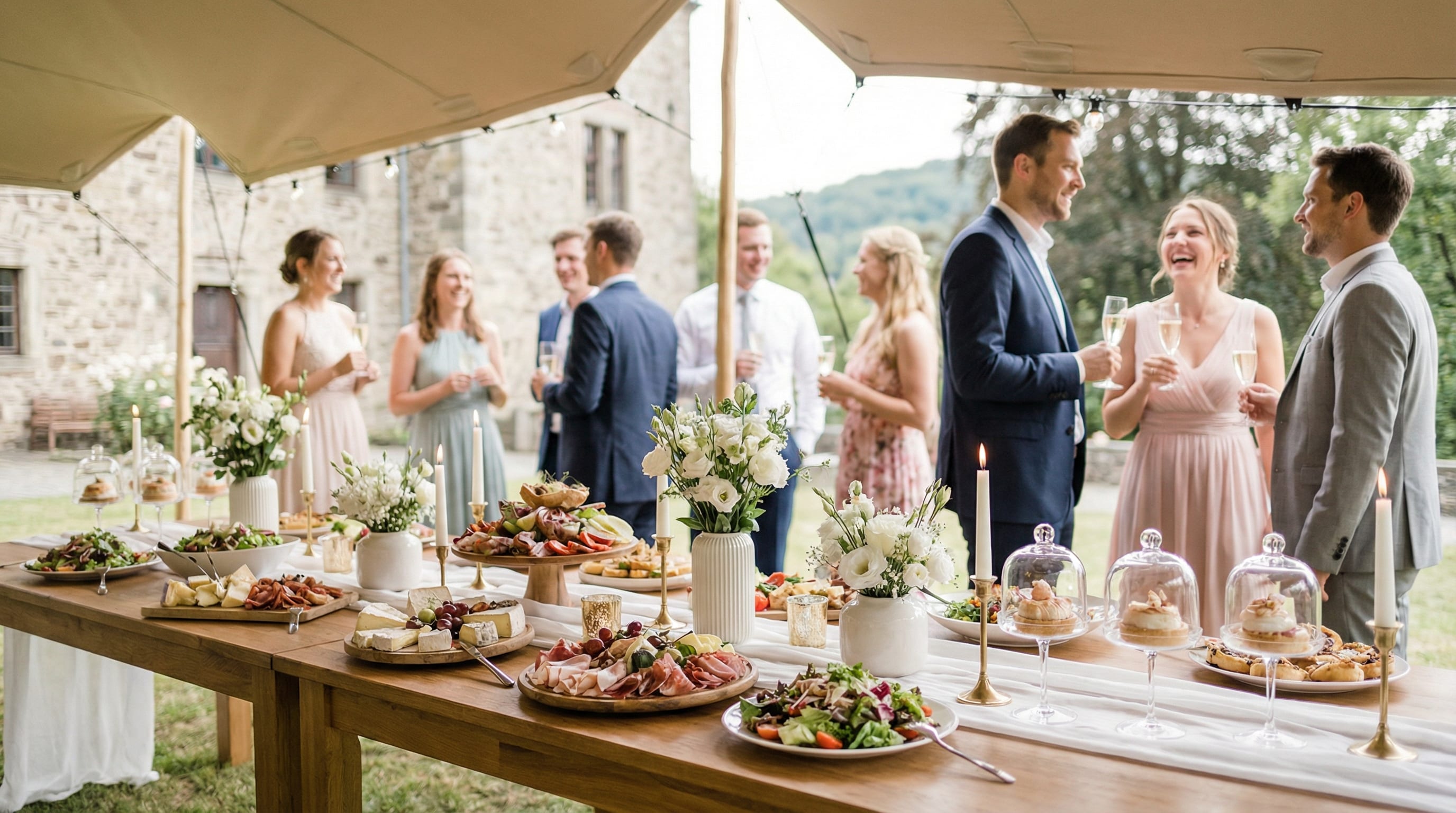Was ist Hochzeitscatering? Unterschiede zum Partyservice und worauf Sie achten sollten – Catering in Wuppertal, NRW