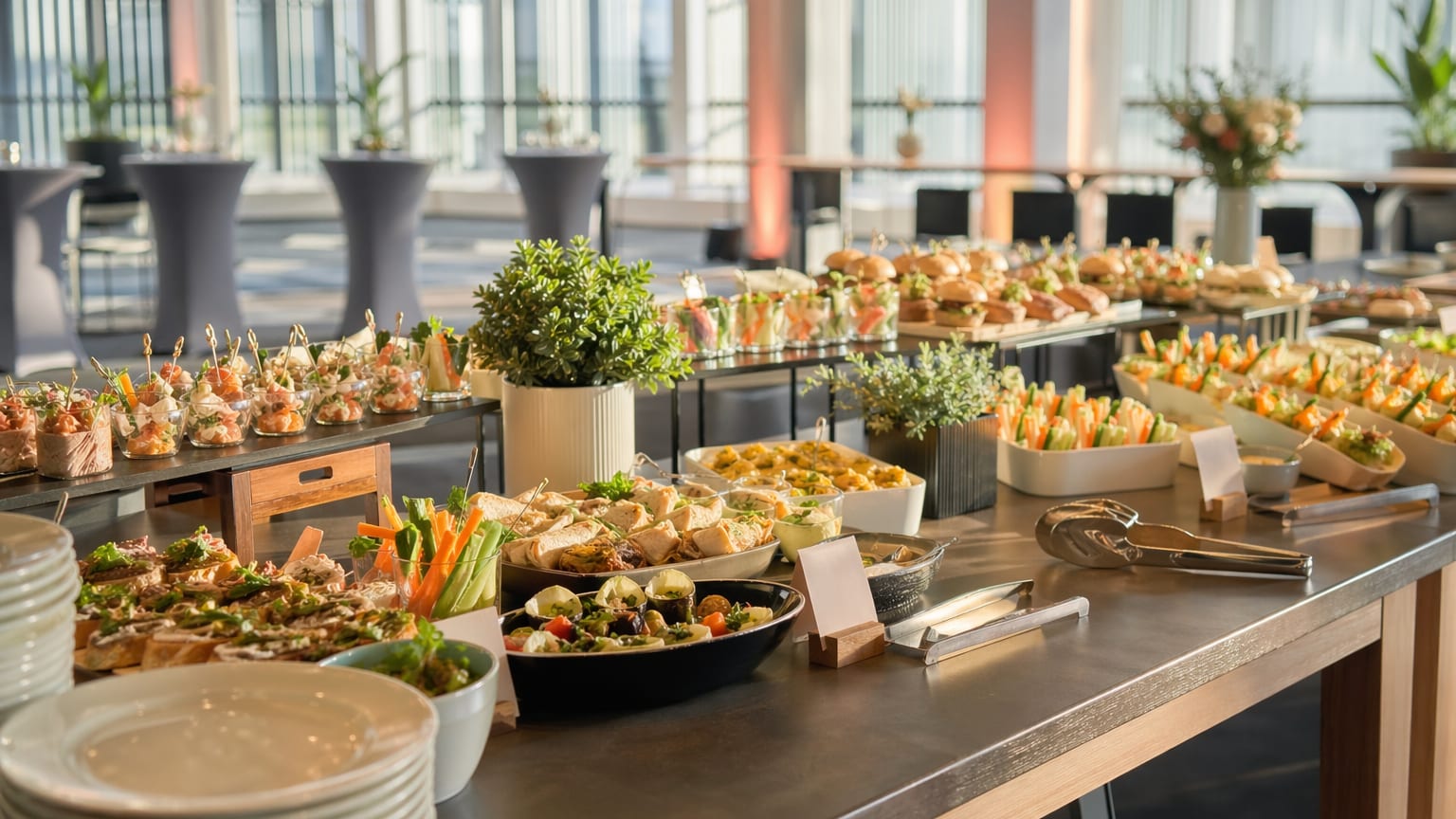 Messe- und Firmencatering: Mittagessen für Schulungen, Events und Firmenveranstaltungen – Catering in Köln, NRW