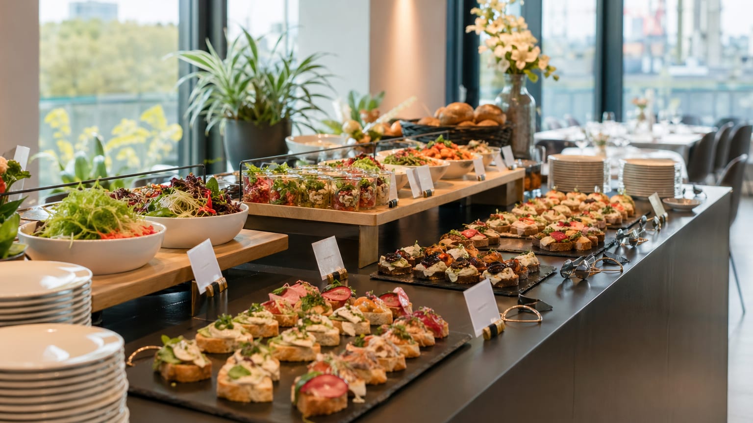 Mittagsmenü für Firmen: Catering für Seminare und Tagungen richtig planen – Catering in Duisburg, NRW