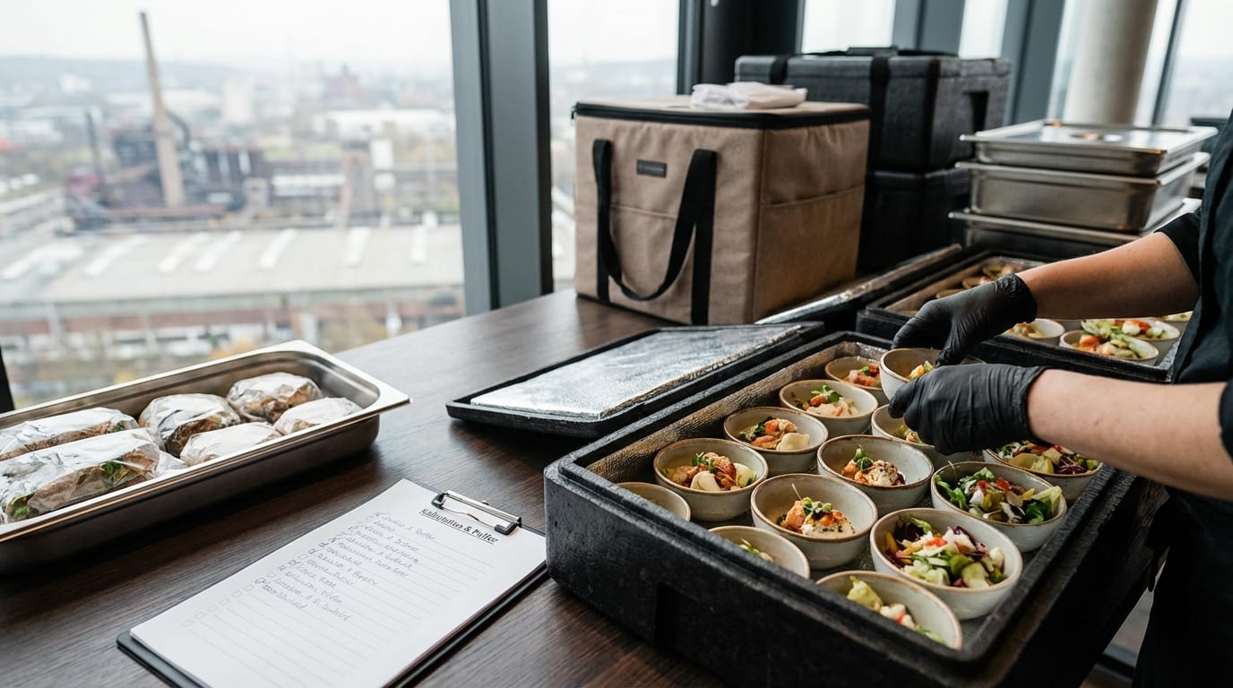 Puffer einplanen: 5% oder 5 % Reserve? – Catering in Essen, NRW