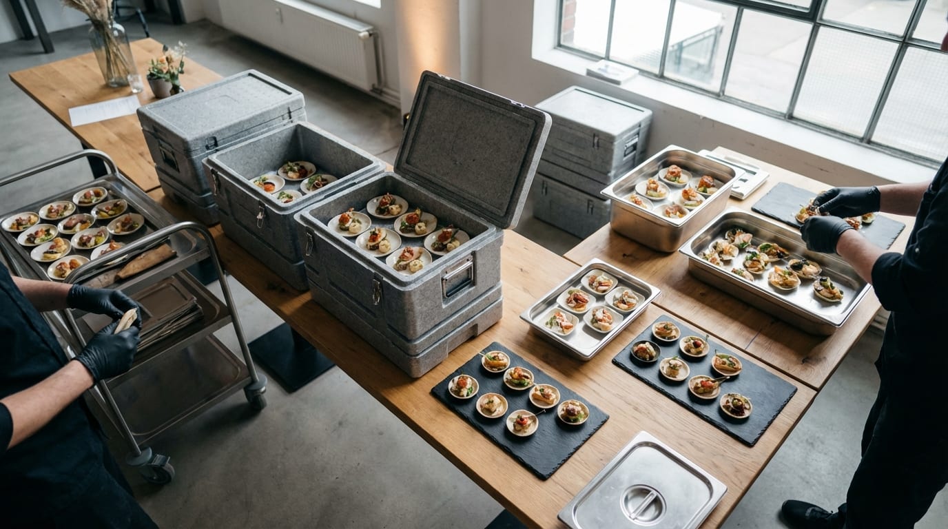 Variante 1: Reine Lieferung und Selbstbedienung – Catering in Dortmund, NRW