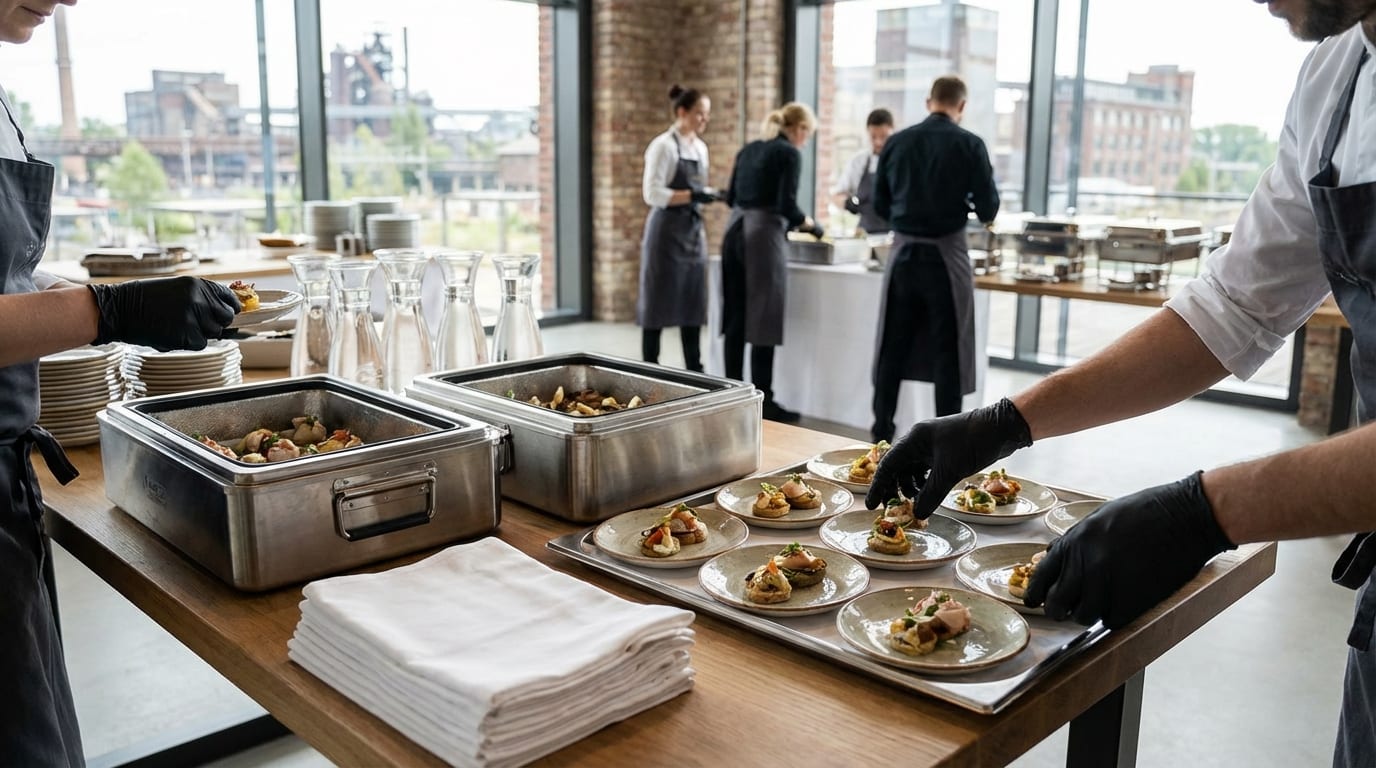 Wann ist Servicepersonal zwingend notwendig? – Catering in Duisburg, NRW