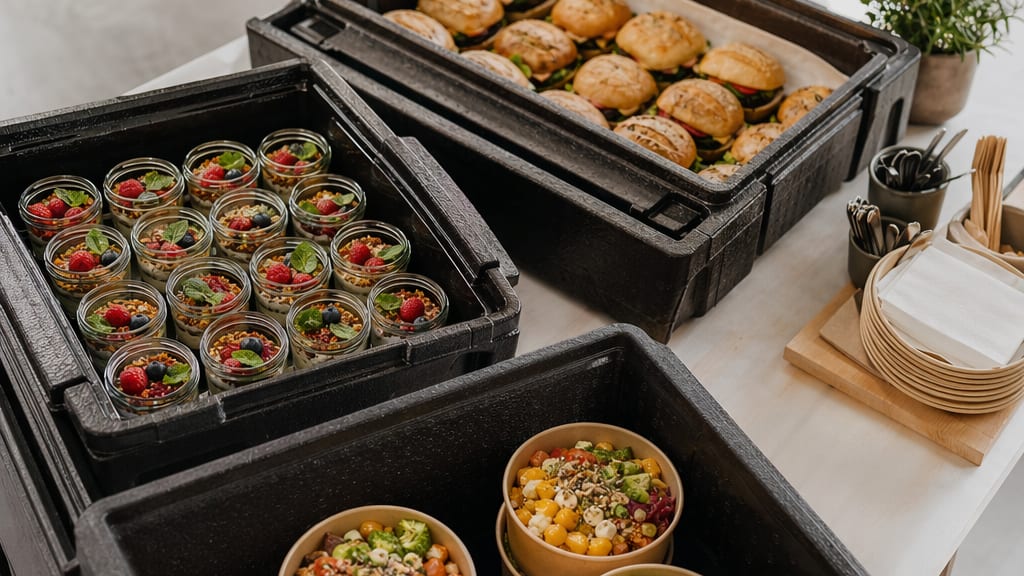 Portionsplanung für Tagungsessen und Workshop-Catering