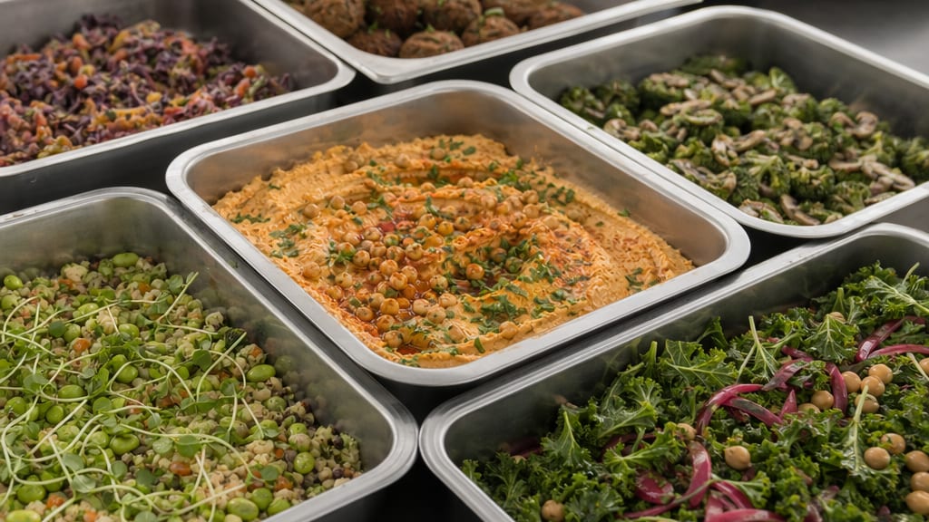 Welche Komponenten gehören zwingend auf ein veganes Buffet? – Catering in Dortmund, NRW