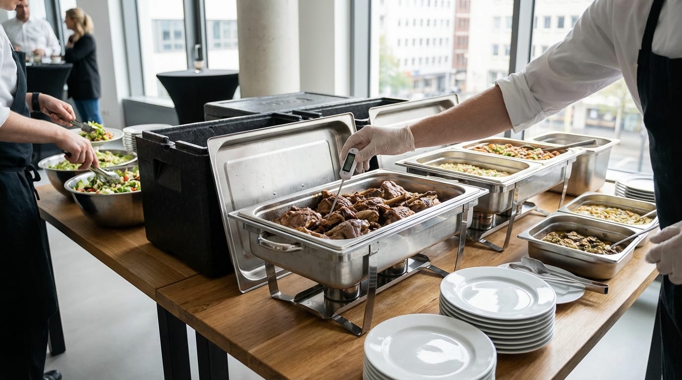 Die Kühlkette: Warum 7°C die magische Grenze ist – Catering in Essen, NRW
