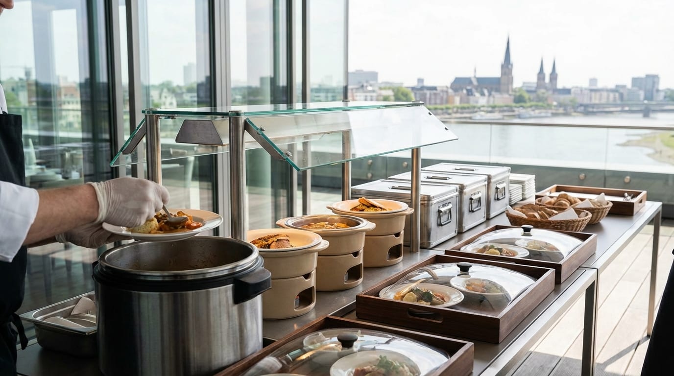 Lieferung und Übergabe: Der kritische Moment – Catering in Düsseldorf, NRW