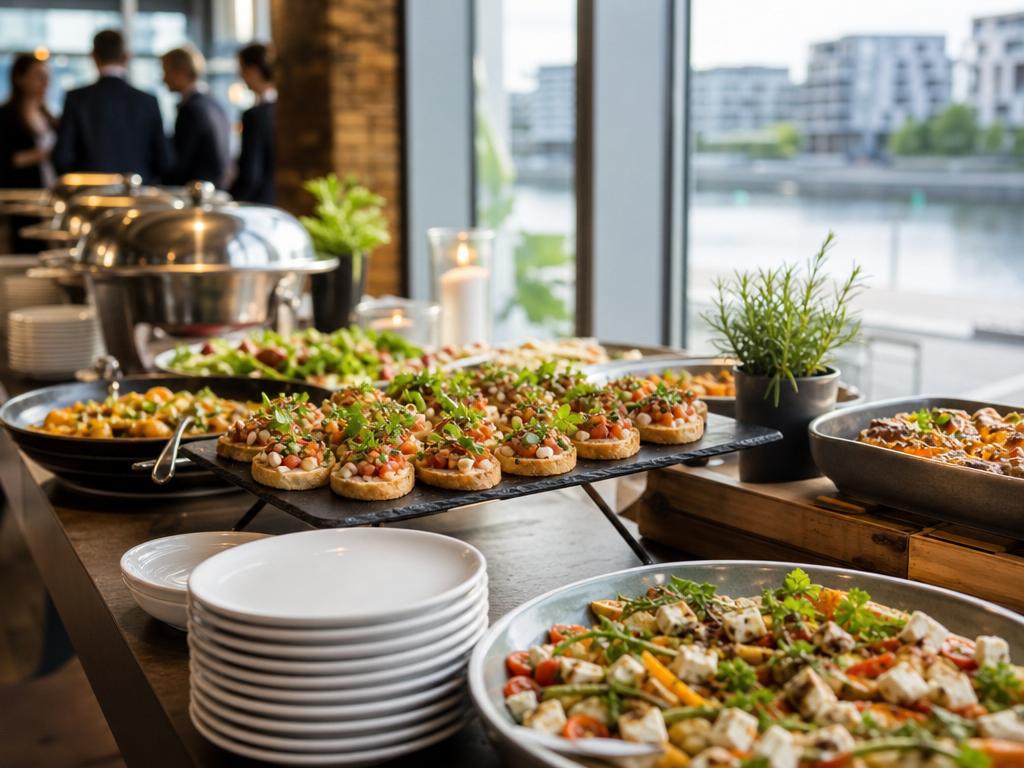 Eventcatering in Phoenix-See bei Dortmund: Event Catering Dortmund passende Speisen für Unternehmen und private Anlässe