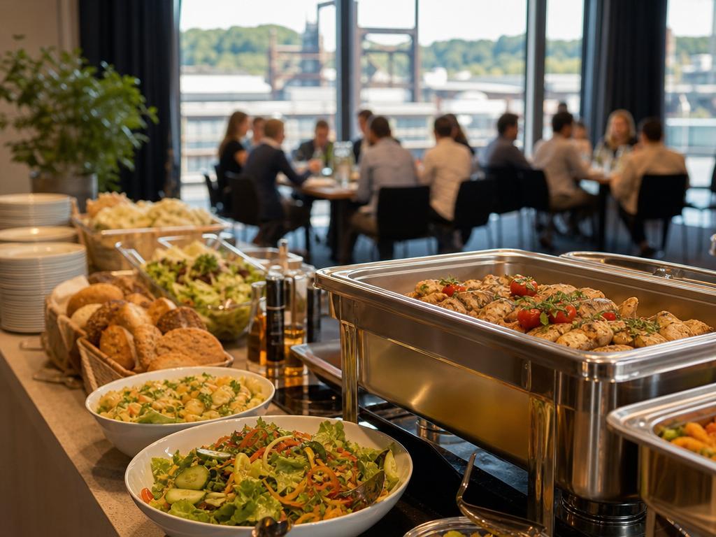 Mittagessen-Catering in Hörde bei Dortmund: business lunch catering dortmund für Büro, Meeting und Projektteam