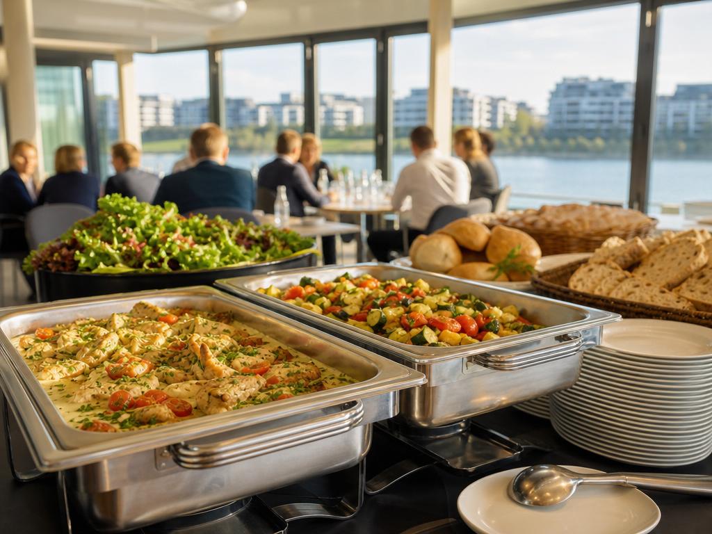 Mittagessen-Catering in Phoenix-See bei Dortmund: Für Schulungen, Workshops und interne Termine