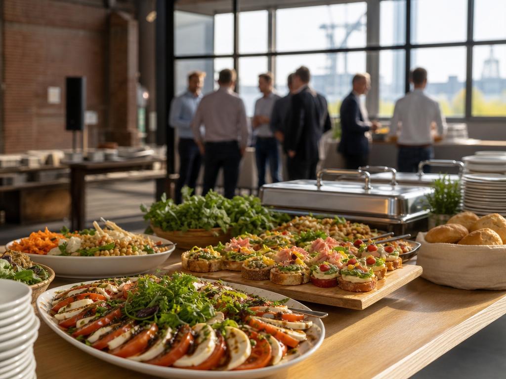 Firmencatering in Rheinhausen bei Duisburg: Vom kleinen Bürotermin bis zur größeren Zusammenkunft