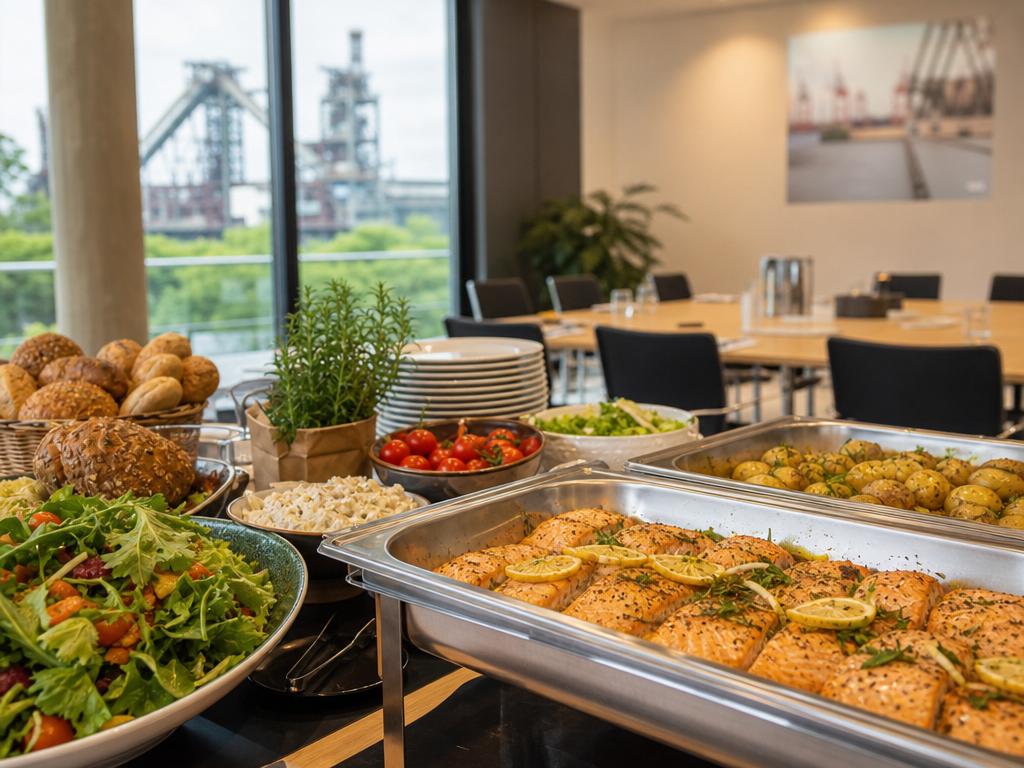 Mittagessen-Catering in Rheinhausen bei Duisburg: Für Schulungen, Projekttermine und interne Veranstaltungen
