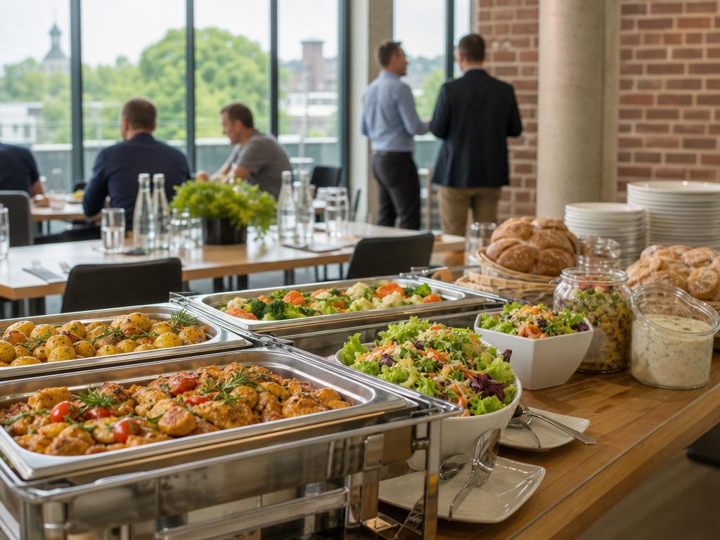 Mittagessen-Catering in Hamborn bei Duisburg: Von der Anfrage bis zur passenden Speisenauswahl