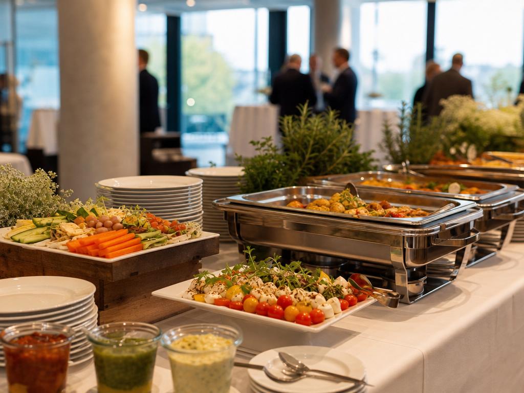 Eventcatering in Innenstadt bei Essen: Ruhige Abstimmung statt komplizierter Abläufe