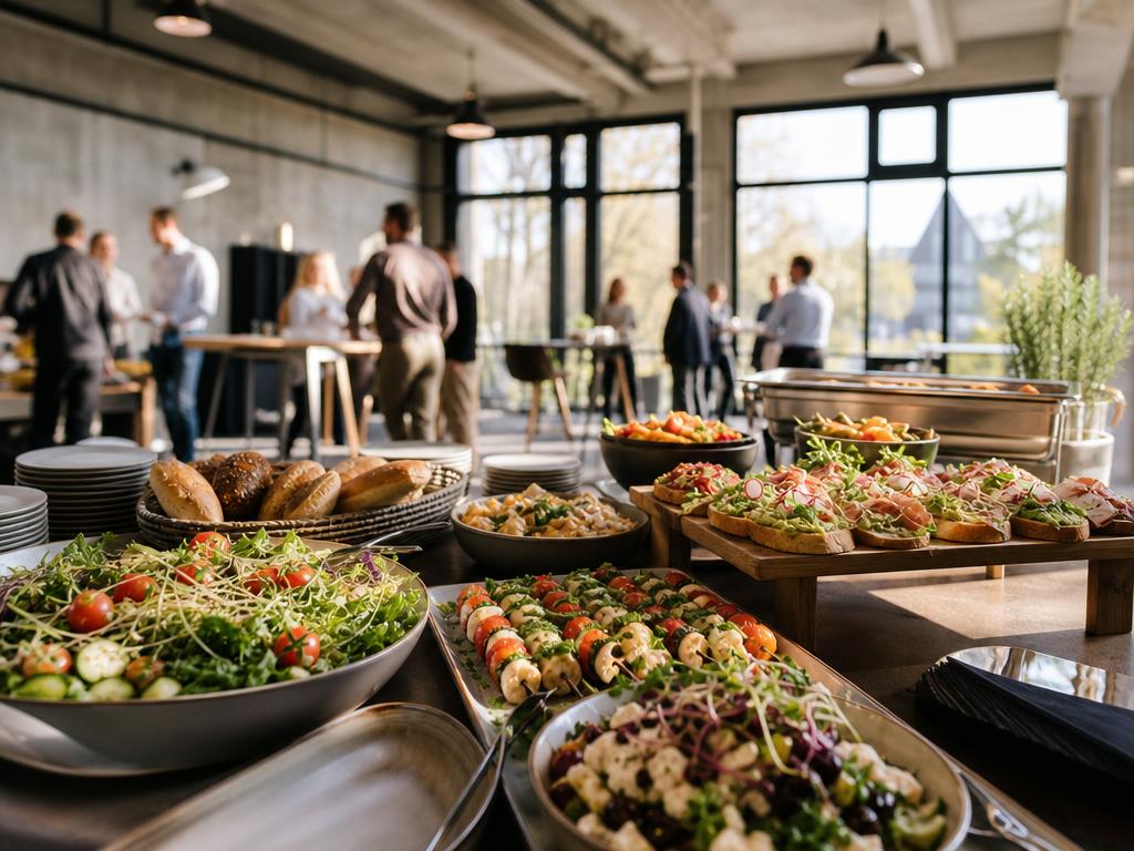 Firmencatering in Rüttenscheid bei Essen: Firmencatering Essen Verpflegung für Unternehmen vor Ort