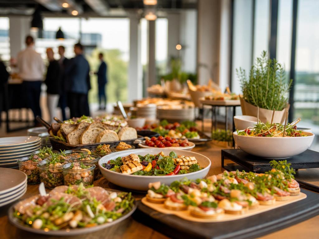 Firmencatering in Innenstadt bei Essen: Von der lockeren Runde bis zum Empfang
