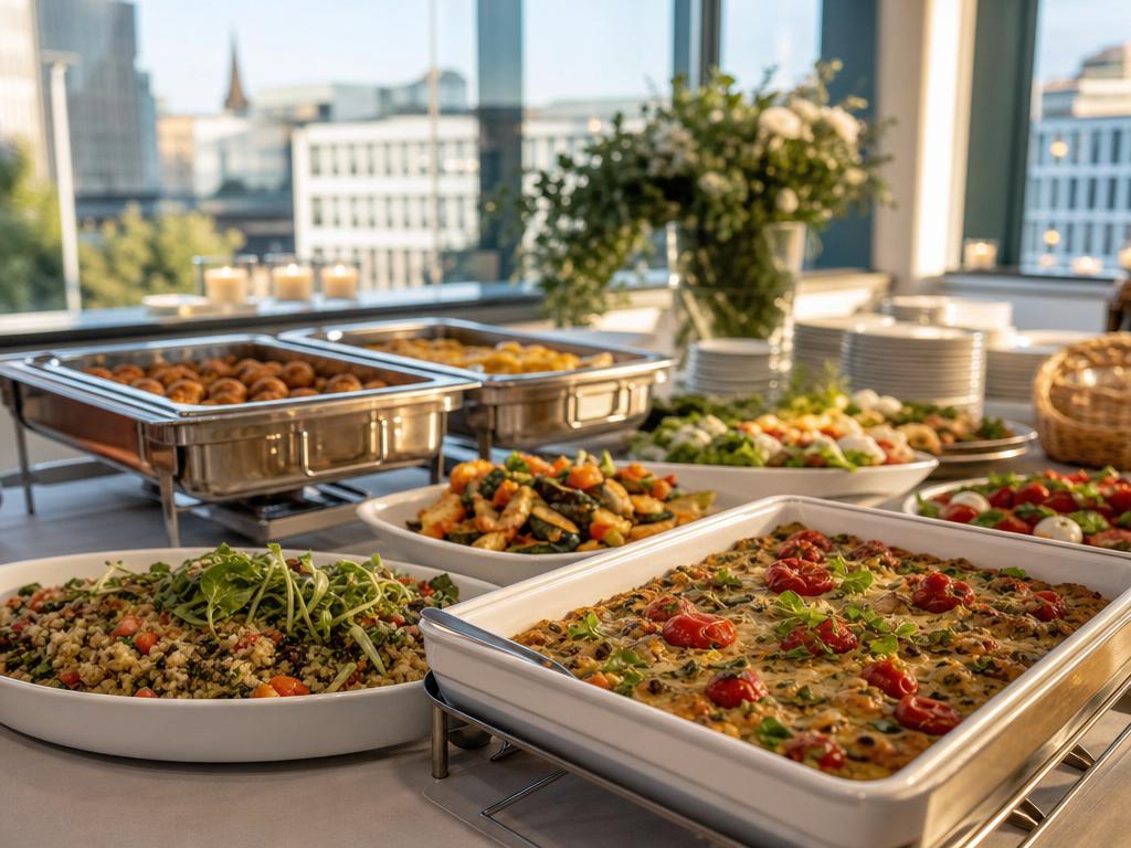 Partyservice in Innenstadt bei Essen: Gerichte für Meetings, Empfänge und Feiern
