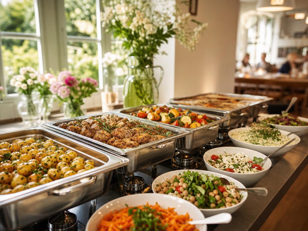 Partyservice in Bredeney bei Essen: Ruhige Abstimmung von Anfang an