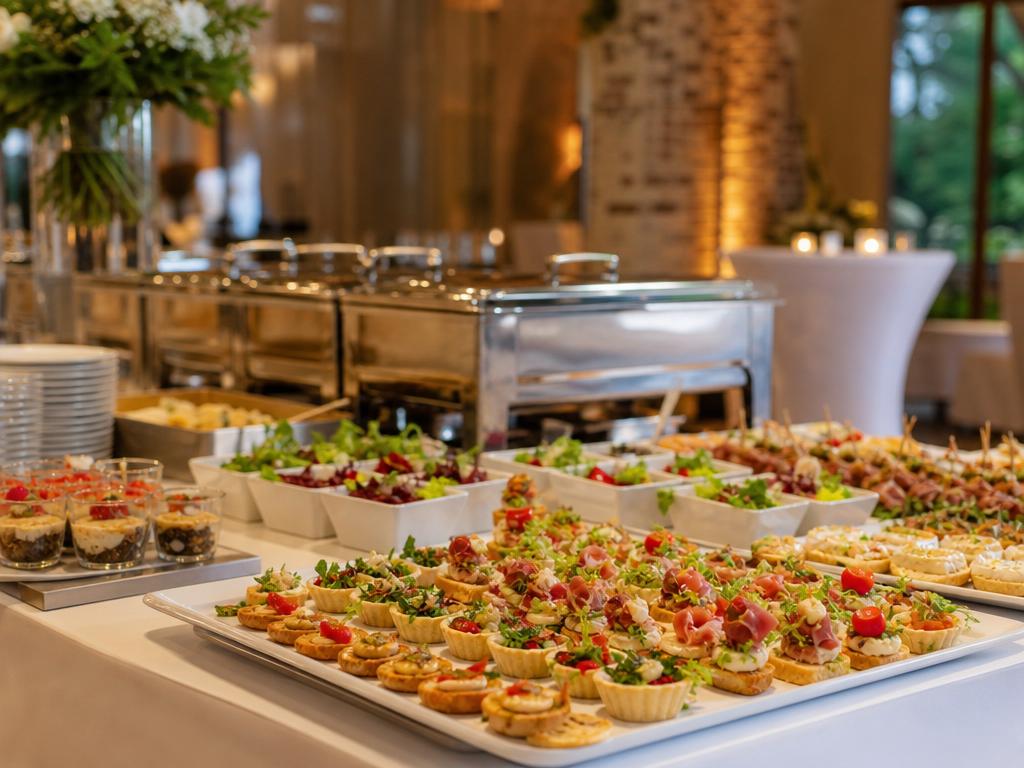 Eventcatering in Hassum bei Goch: Kleine Speisen für kurze und längere Anlässe