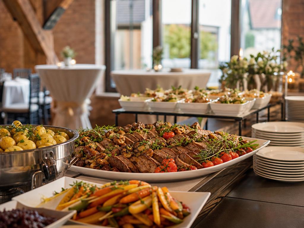Eventcatering in Pfalzdorf bei Goch: Ruhiger Rahmen für gemeinsame Mahlzeiten
