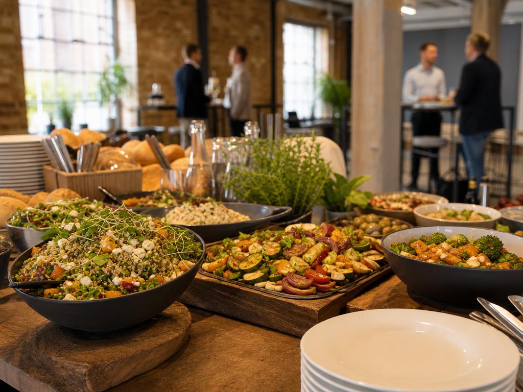 Firmencatering in Asperden bei Goch: Lunch, Buffet und Pausenverpflegung