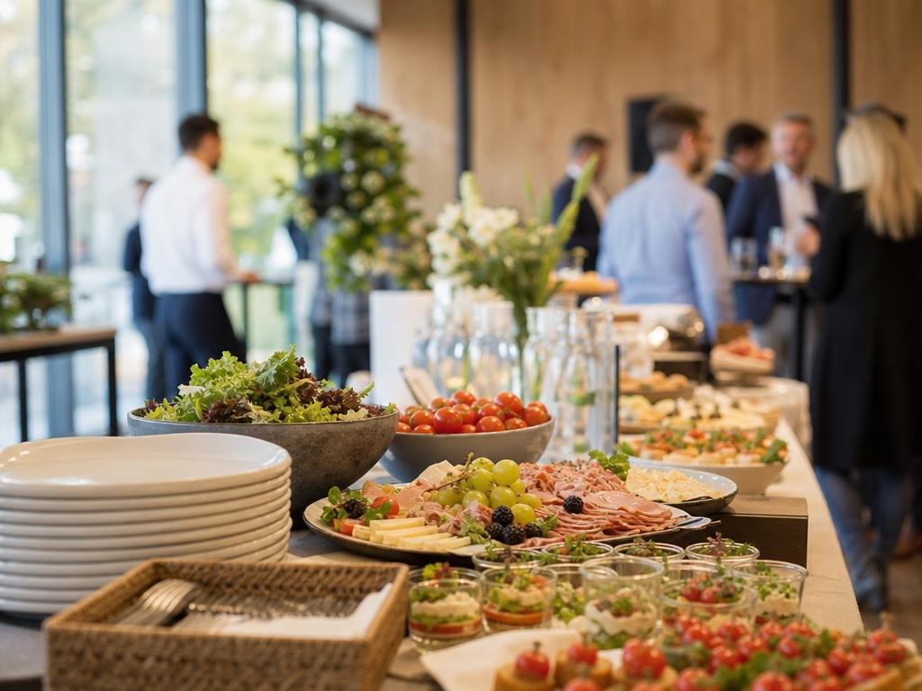 Firmencatering in Hommersum bei Goch: Ablauf und Abstimmung für Unternehmen