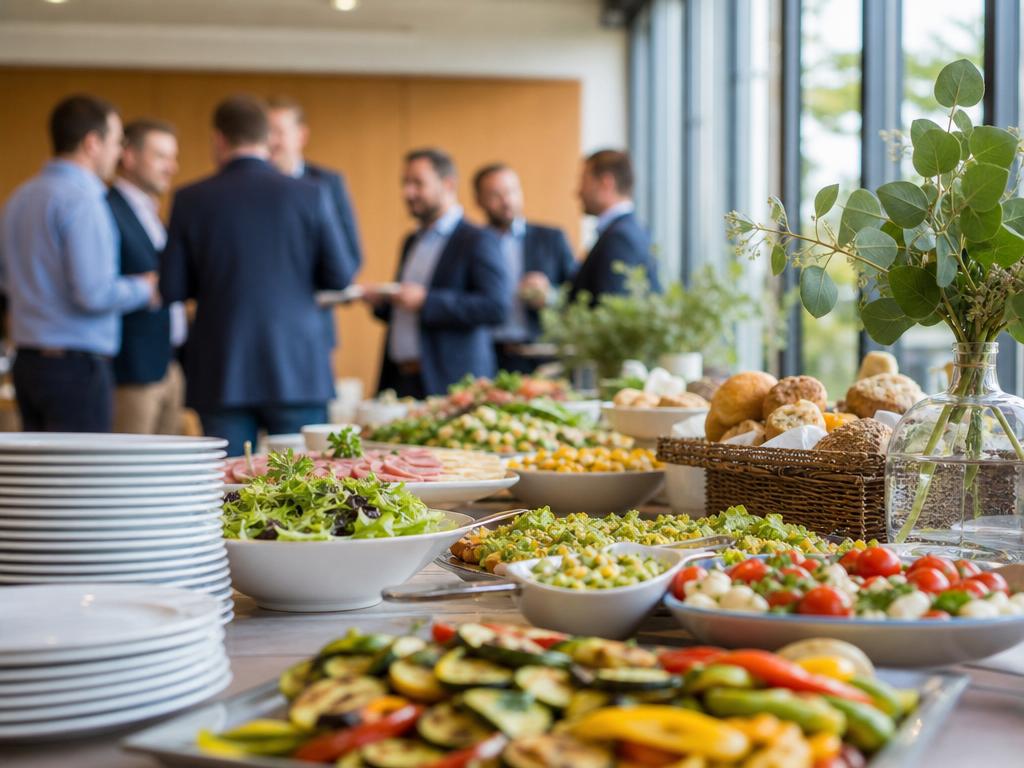 Firmencatering in Hassum bei Goch: Liefergebiet und lokale Planung