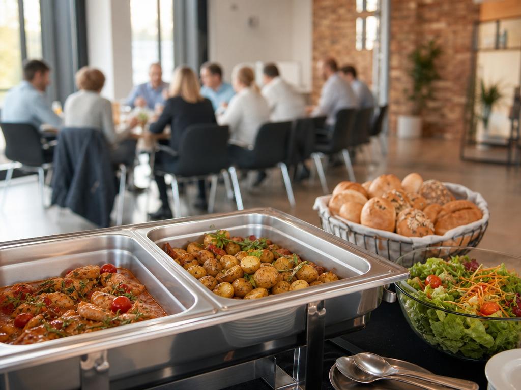 Mittagessen-Catering in Hassum bei Goch: mittagstisch firmen goch für regelmäßige Teamverpflegung