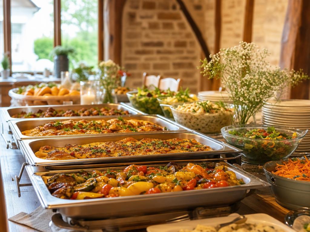 Partyservice in Kamp bei Kamp-Lintfort: Buffets für private und geschäftliche Runden