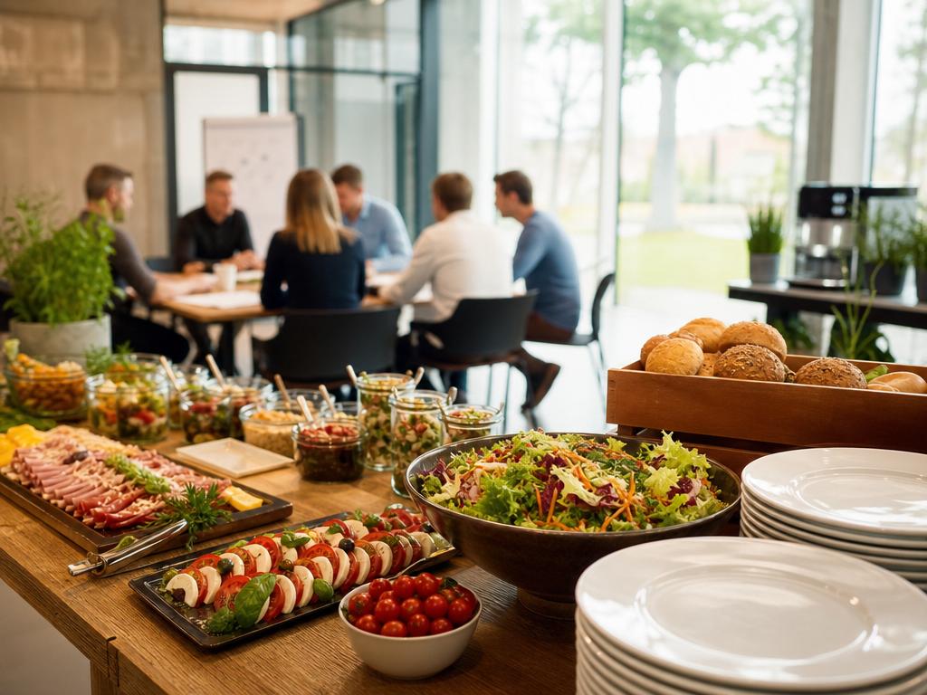 Firmencatering in St. Hubert bei Kempen: Firmencatering Kempen für Unternehmen vor Ort