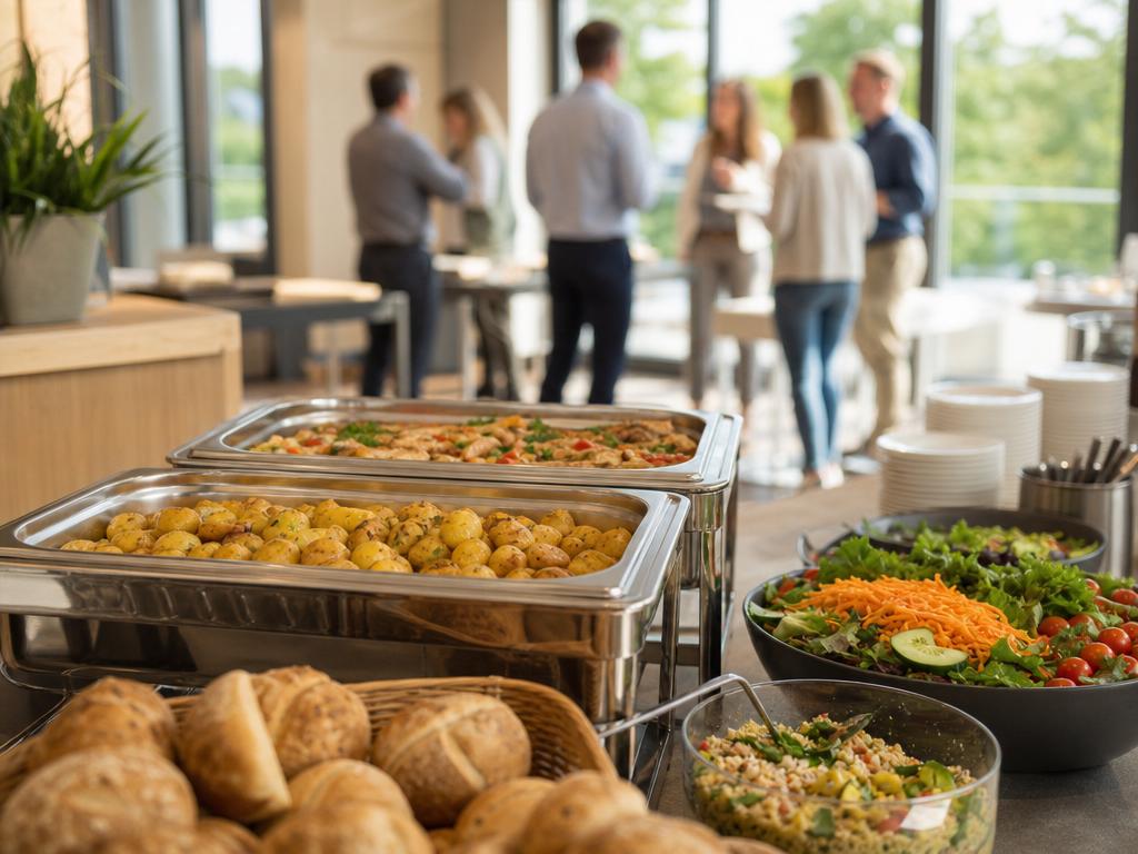 Mittagessen-Catering in St. Hubert bei Kempen: Mittagessen Catering Kempen Verpflegung für den Arbeitstag