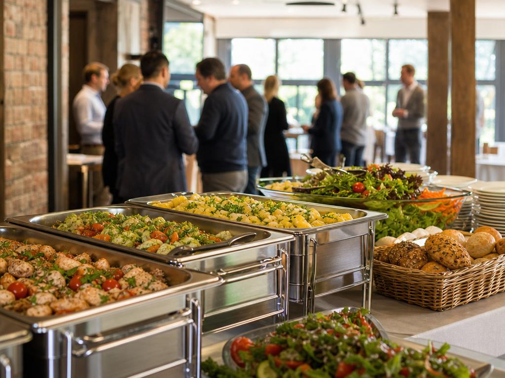 Mittagessen-Catering in Tönisberg bei Kempen: Business Lunch Catering Kempen für interne Termine