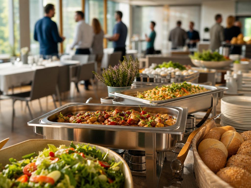 Mittagessen-Catering in St. Hubert bei Kempen: Mittagstisch Firmen Kempen für Teams und Büros