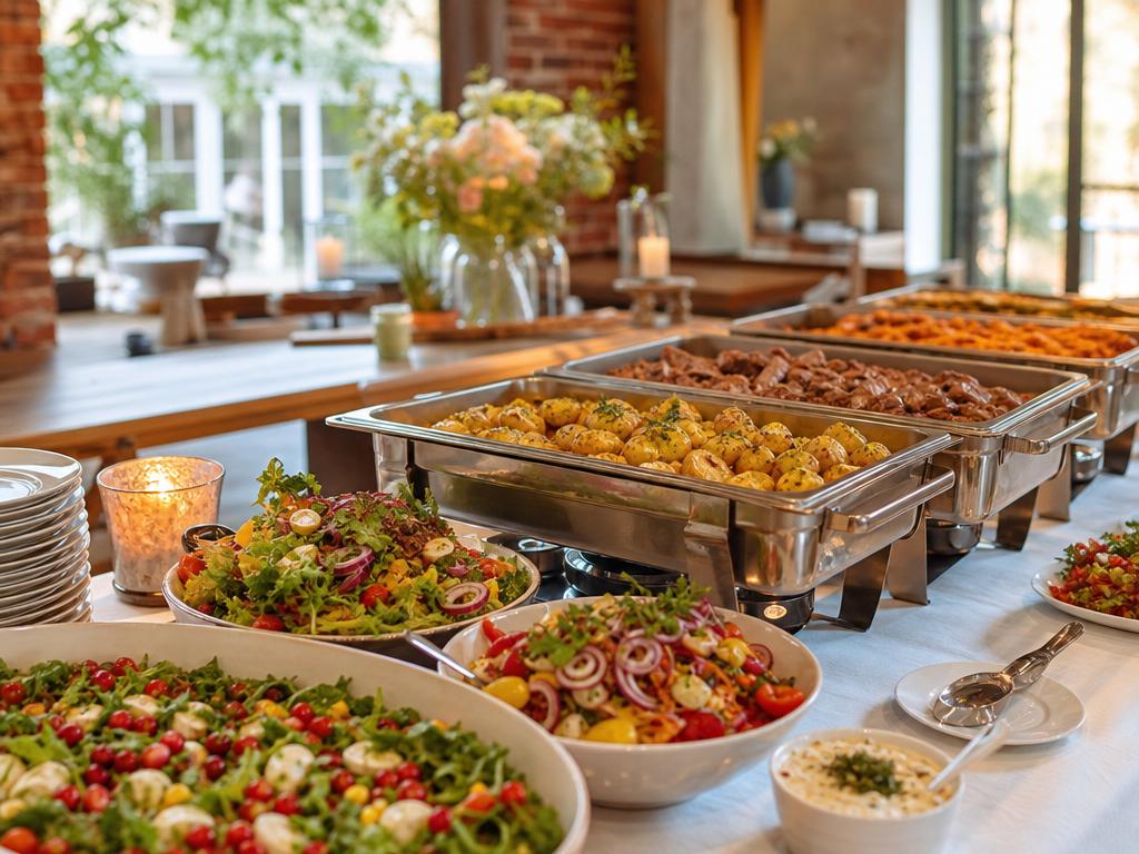 Partyservice in St. Hubert bei Kempen: Buffet Lieferung Kempen und Umgebung
