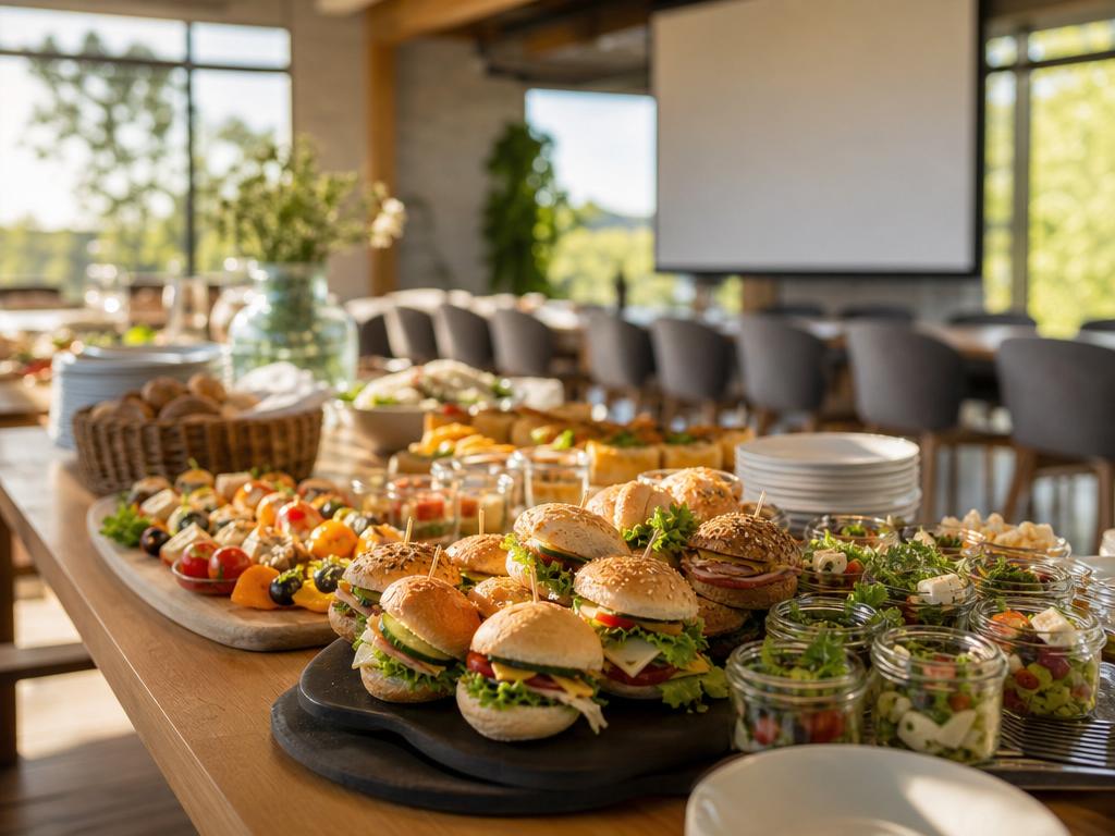 Firmencatering in Twisteden bei Kevelaer: Von der kleinen Runde bis zum Teamtag