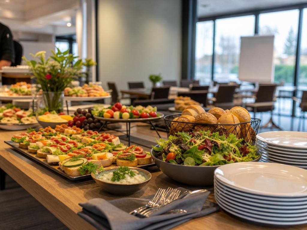 Firmencatering in Materborn bei Kleve: Für kurze Besprechungen, Workshops und längere Arbeitstage