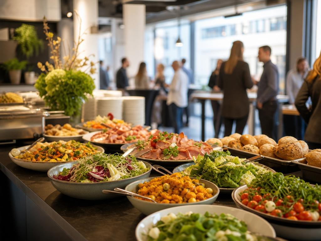 Firmencatering in Innenstadt bei Krefeld: Vom kleinen Teamtermin bis zur größeren Runde