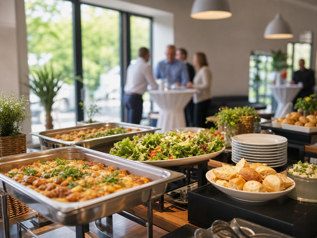 Mittagessen-Catering in Fischeln bei Krefeld: Kurz abstimmen, passend planen